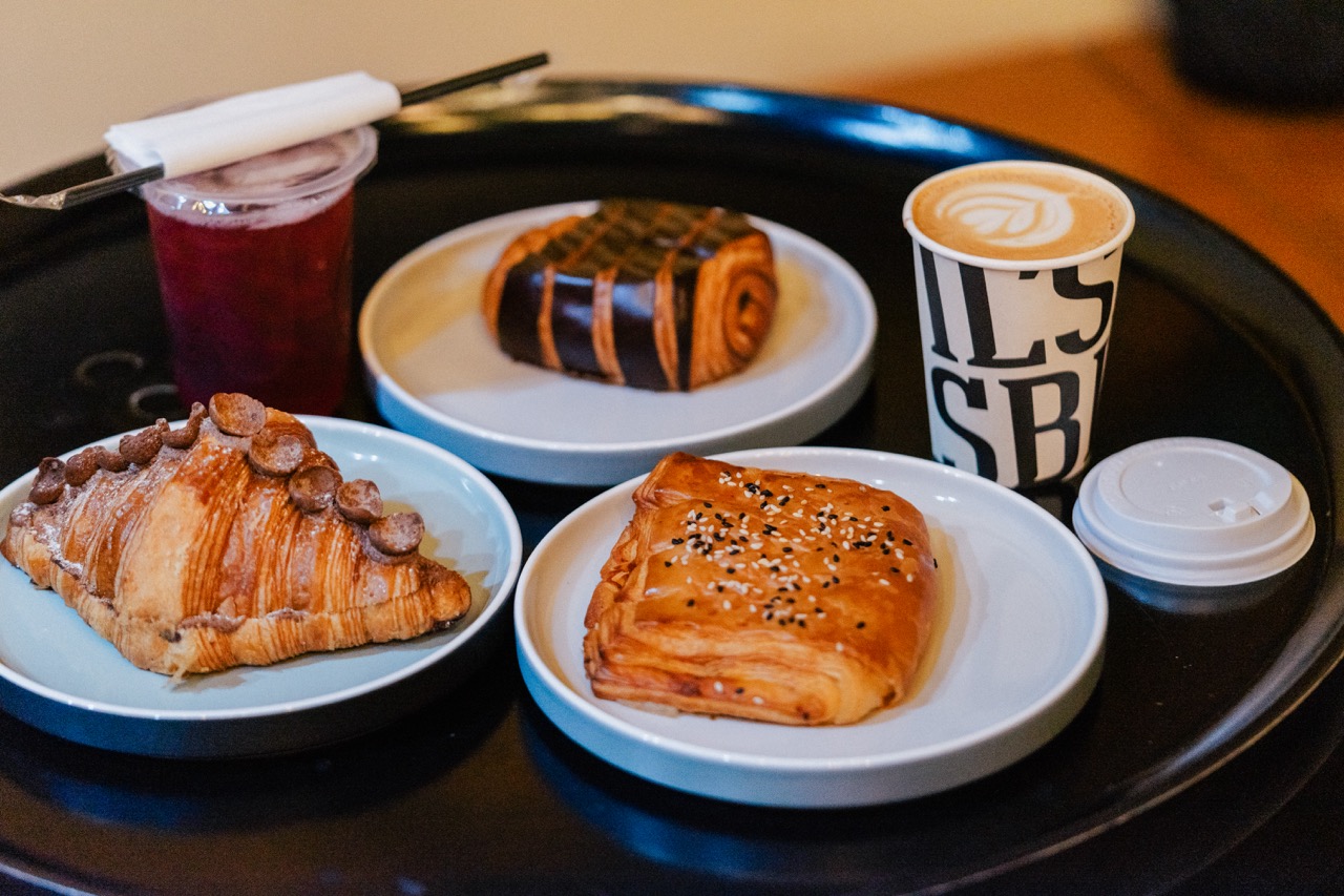 Pilihan Croissant di Bils Coffee