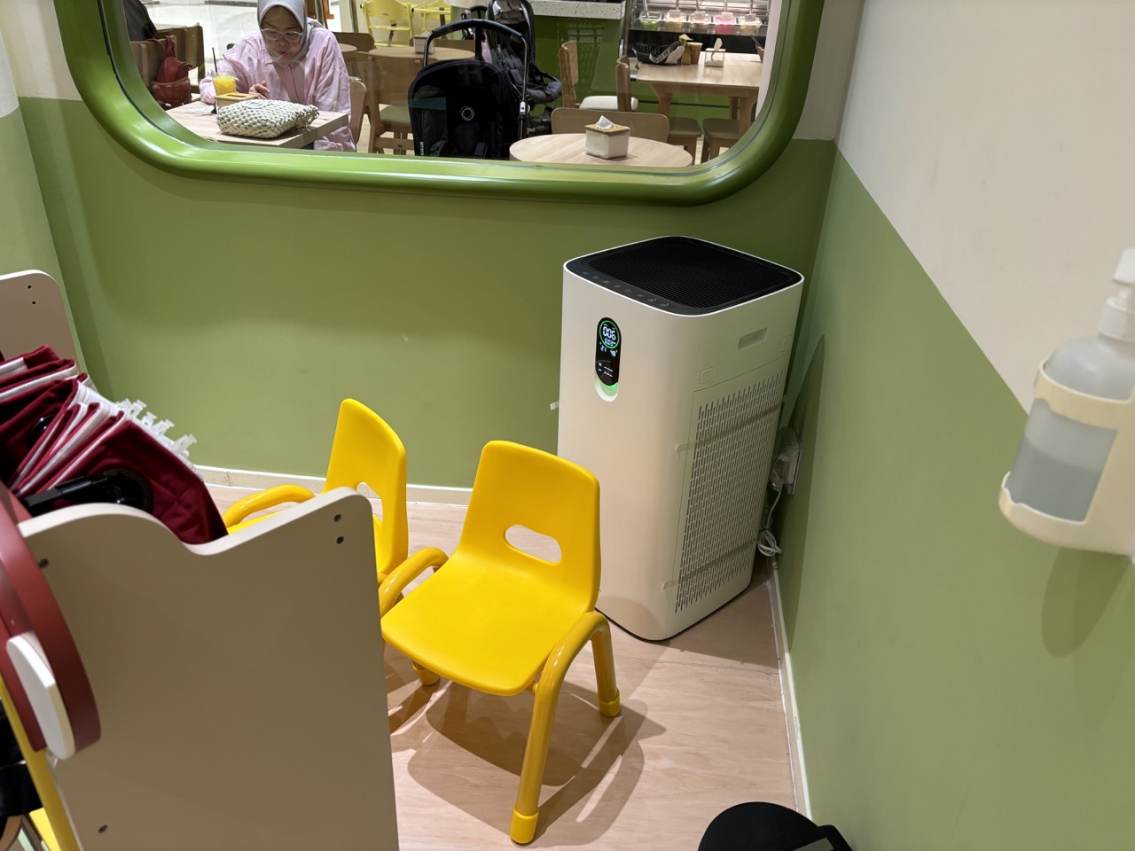 Contoh salah satu air filter yang di pakai di Buumi